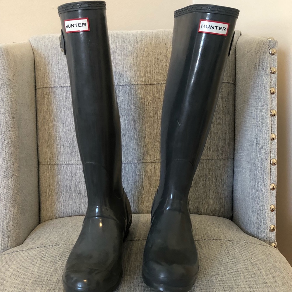 Hunter original tall rain boots